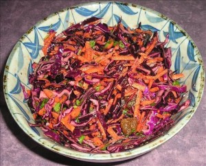 Red Cabbage Salad