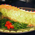 Whole Poached Salmon